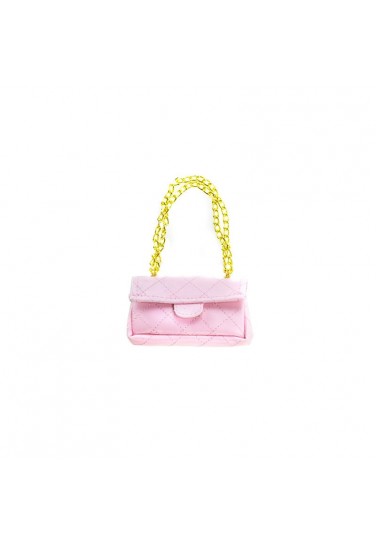 LIGHT PINK PURSE WITH GOLD...